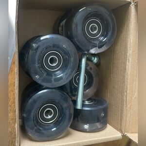 Light up rollers skate wheels